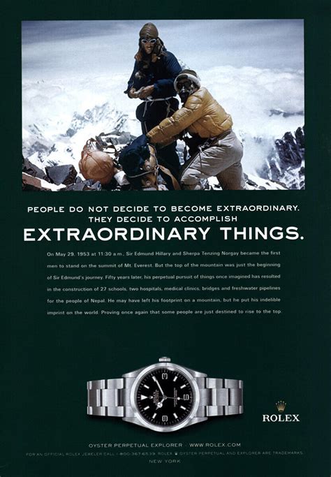 sir edmund hillary rolex oyster perpetual